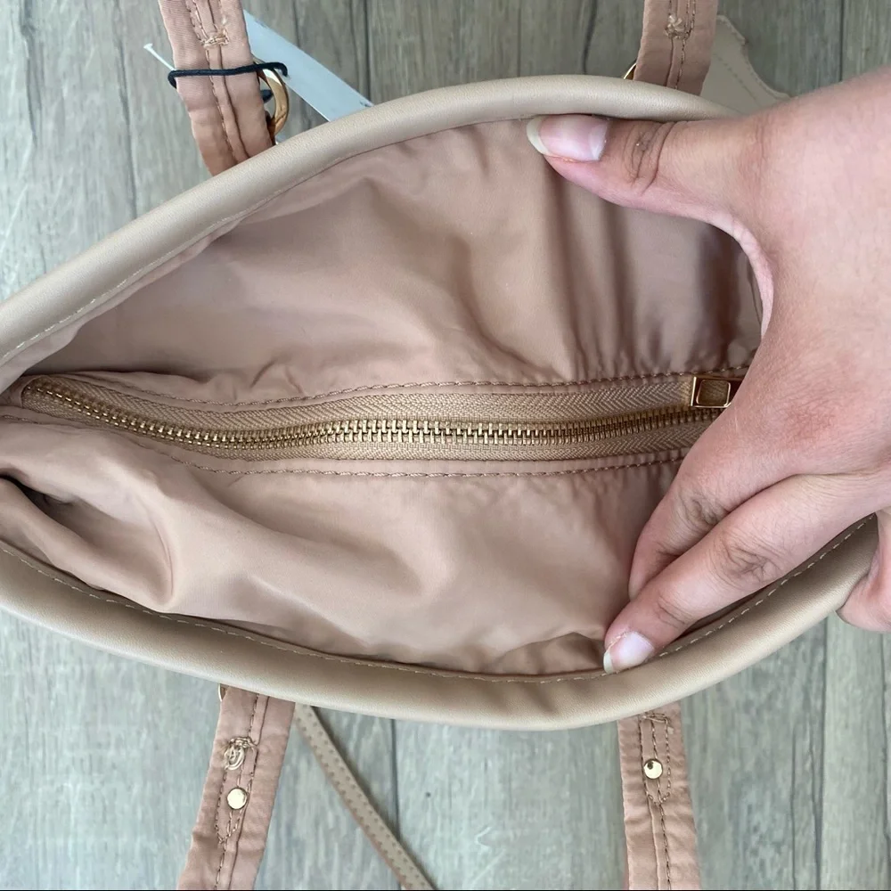 Zara Nylon Mini Tote and Crossbody Bag - Picture 8 of 8